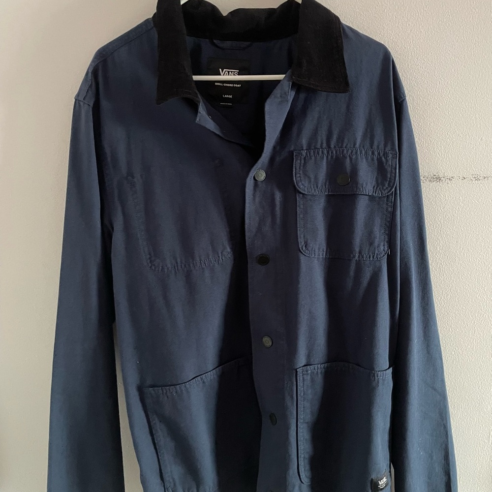 vans drill chore coat
